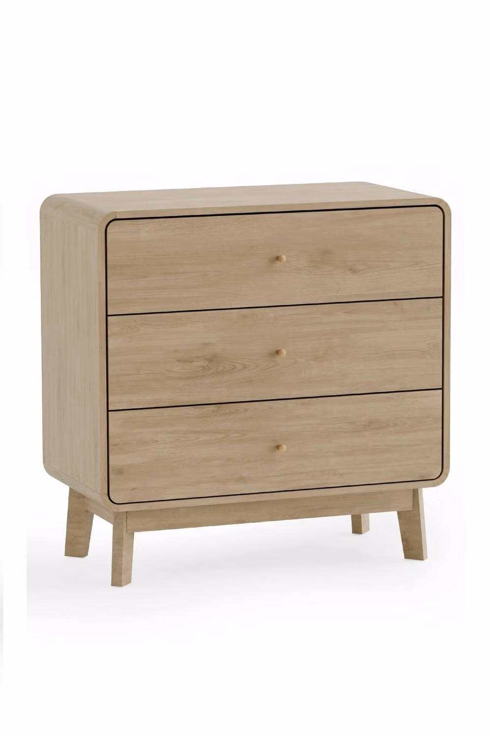 Julian Bowen Ingrid 3 Drawer Chest in Beige and Gold – 2