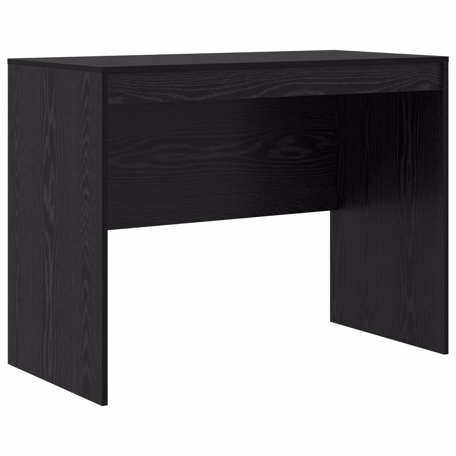 Berkfield Home Writing Desk in Black Oak, W/D/H: 100 x 50 x 76 cm – 2