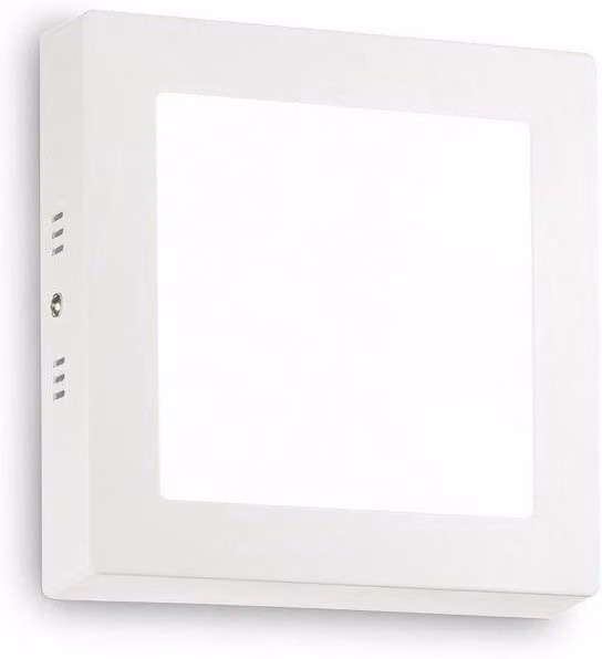 Netlighting Universal LED Square Small Flush Ceiling Light in White – 2