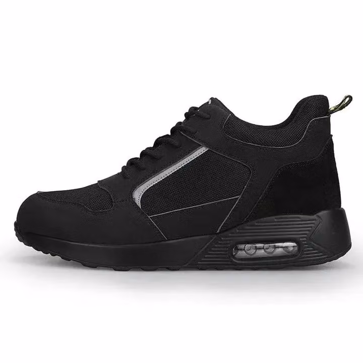 Safety Brands Men's Lightweight Water Resistant Safety Trainers with Steel Toe Cap in Black, Size 7 – 3