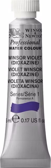 Winsor and Newton Professional Watercolour Paint Violet Diox 5ml