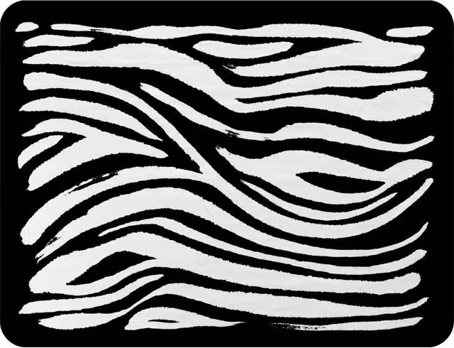 Benjamin Tate Design Animal Print Fleece Blanket in Black, Sand and Beige, W/D/H: 120 x 150 cm – 2