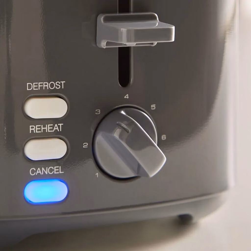 Morphy Richards Equip 2-Slice Toaster in Grey and Silver – 4