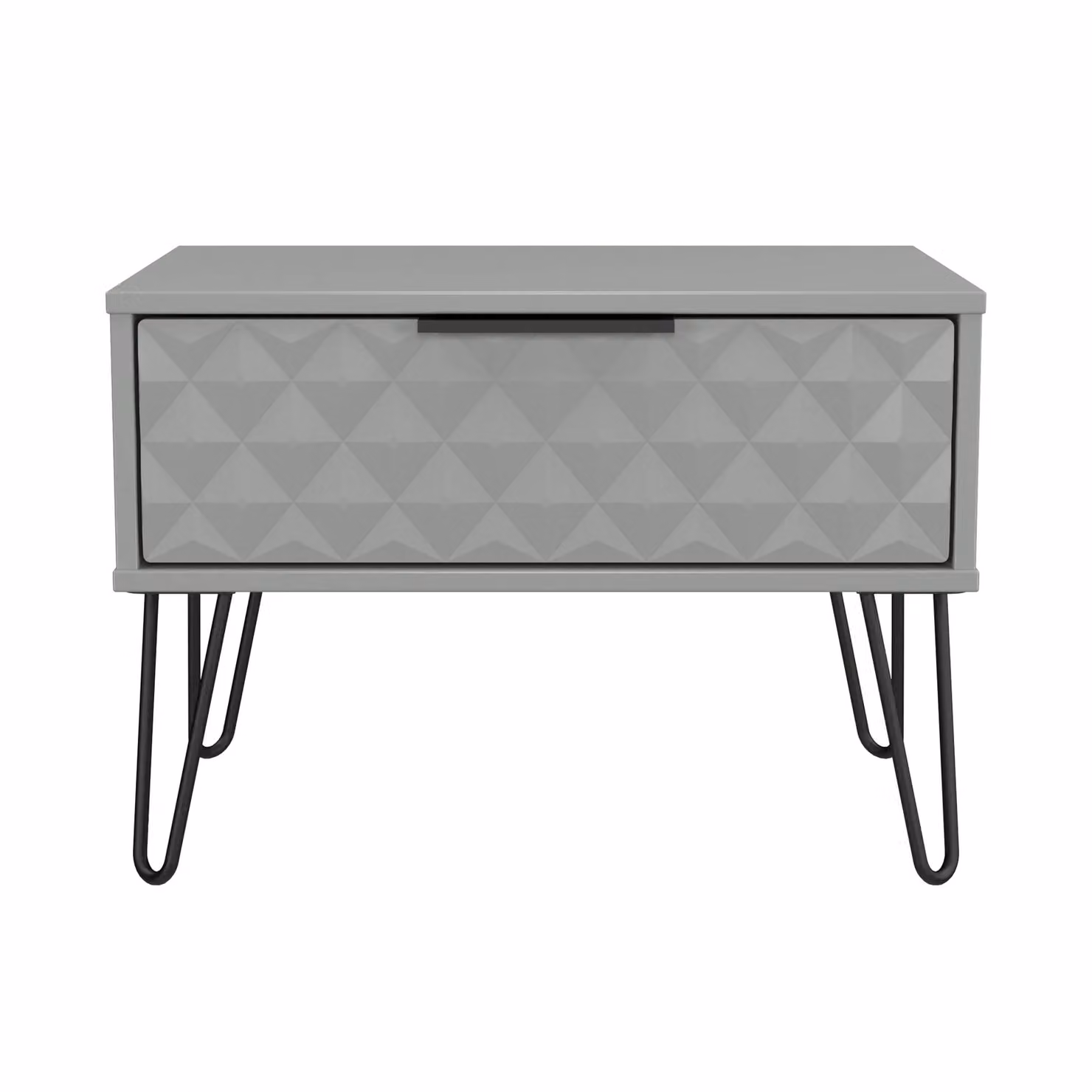 2 U Islay 1 Drawer Wide Side Table in Dark Grey – 2