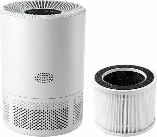 Spector Smart HEPA H13 Air Purifier with App Control and Sleep Mode, White