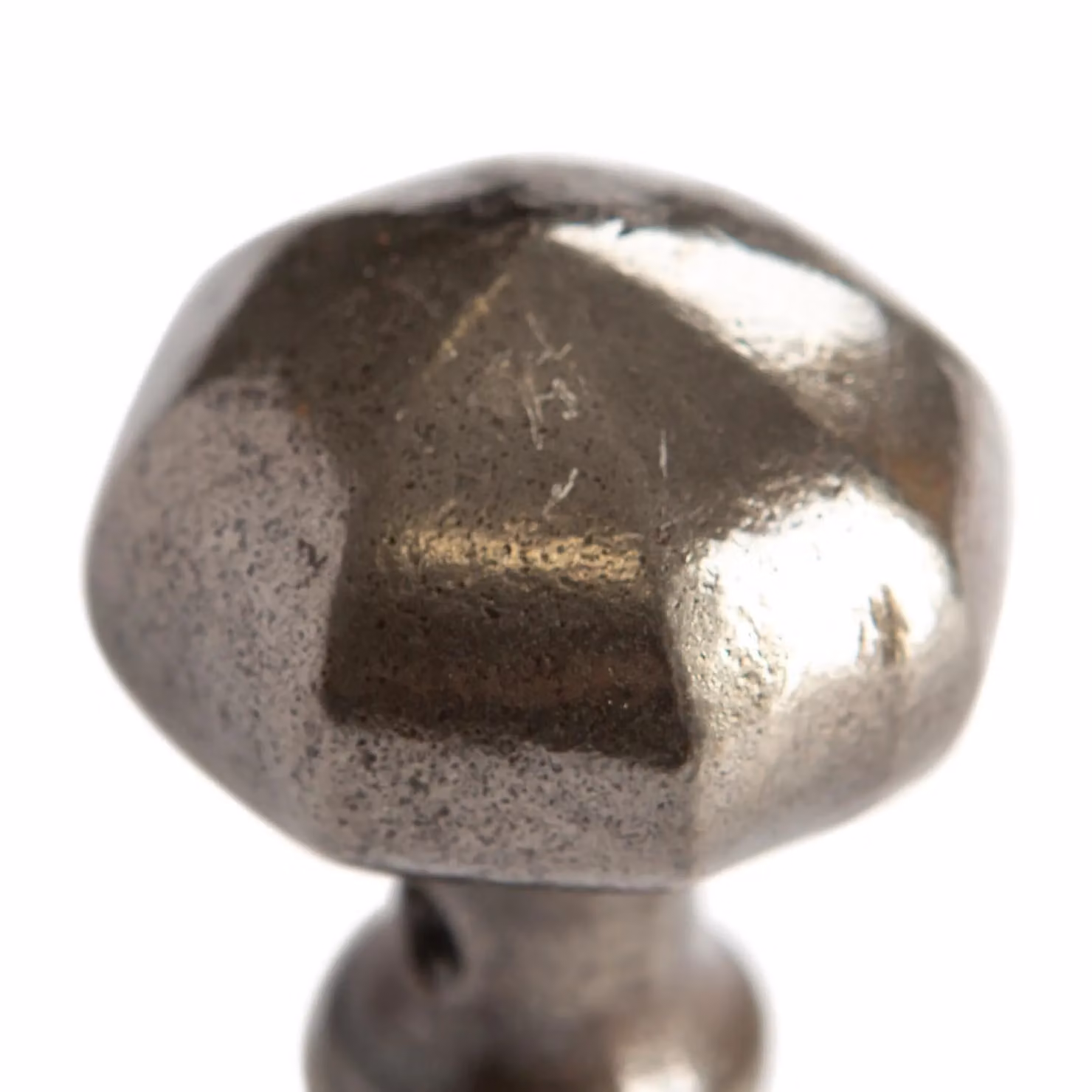 Hammer and Tongs Octagonal Rim and Mortice Door Knob, Pack of 2, Raw Iron – 2