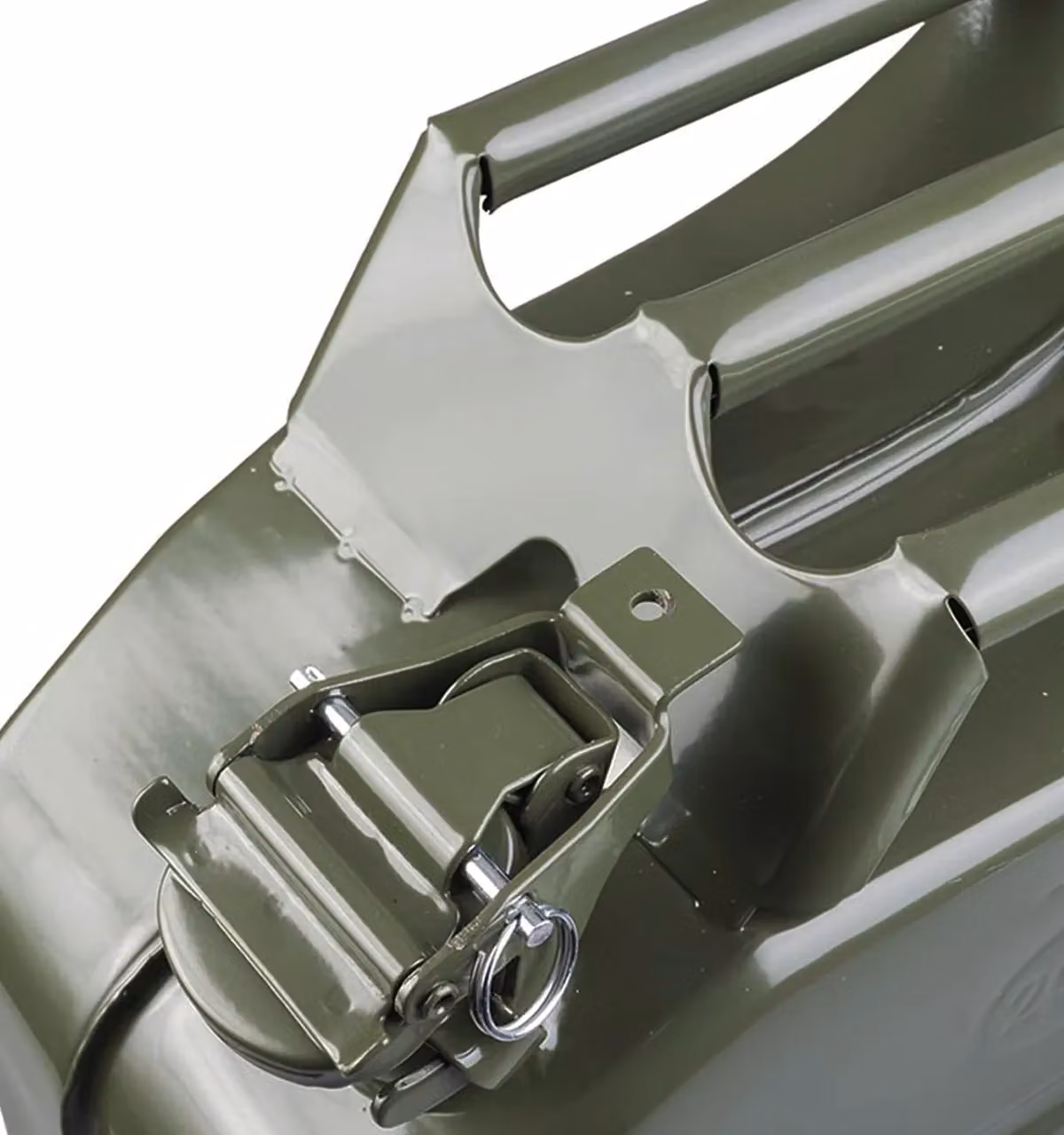 Autojack Green Steel Jerry Can with Flexi Spout, 20L – 2