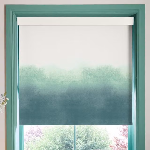 Bluebellgray Made To Measure Petrol Teal Blackout Roller Blind