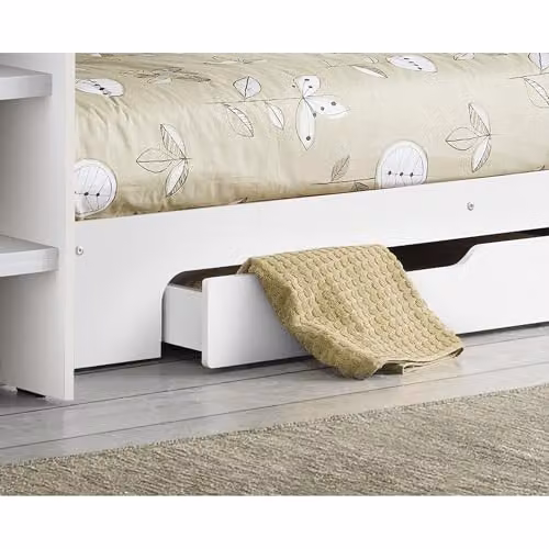 Julian Bowen Orion White Solid Wood Two-Level Bunk Bed, W/D/H: 135 x 90 x 197 cm – 3