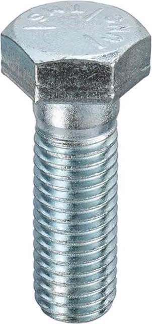 Owlett-Jaton SAE Grade 5 UNC Hexagon Bolts, Grey, Box of 10