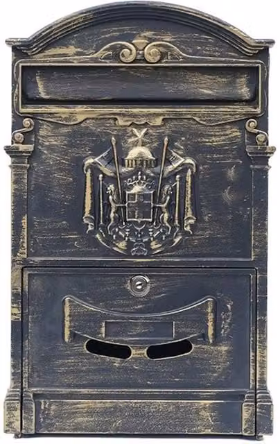 SPETLEK Aluminium Large Letter Mail Box in Bronze – 1