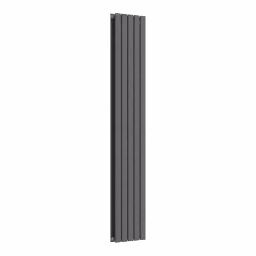 Lux Heat Anthracite Grey Vertical Designer Radiator H 180 cm x W 35 cm x D 8.5 cm – 3