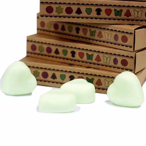 KDMD Watermelon Fresh Wax Melts, Box of 6, Green – 3