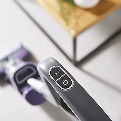Swan Dirtmaster Crossover All-in-One Wet Dry Vacuum Cleaner in Grey and Purple, Cordless with LED Display and Smart Home Integration – 6