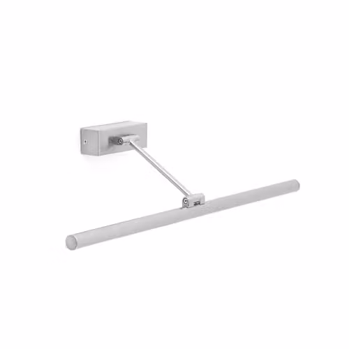 Netlighting Magritte LED Picture Wall Light, Grey and Silver, W: 60 cm, 12 W, 3000 K