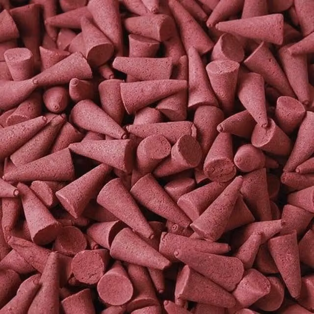 KDMK Bulk Opium Maroon Incense Cones, Red