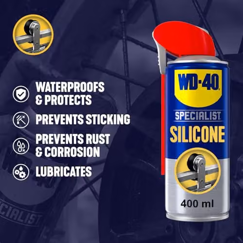 WD-40 Specialist Silicone Spray Lubricant, 400ml – 3