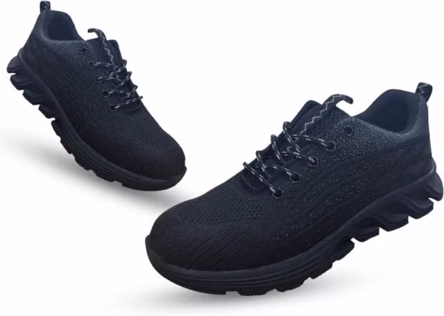 Alivio SB Safety Toe Cap Trainers in Black