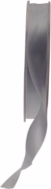 KDMD Silver Satin Ribbon, 15mm, 3 Pack