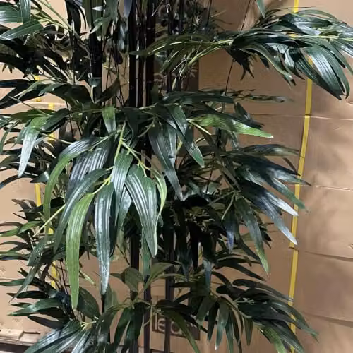 Leaf 200cm Artificial Fire Retardant Bamboo Tree in Green – 3