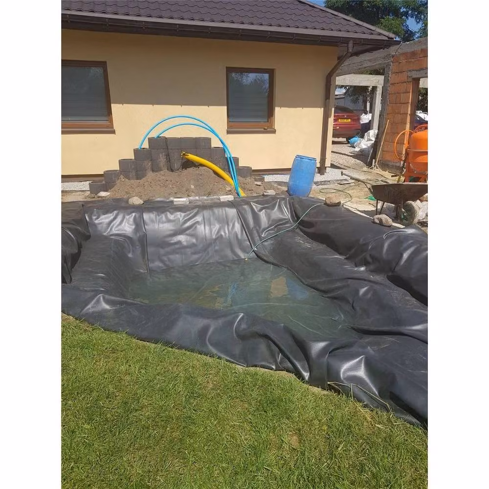 SPETLEK Black EPDM Rubber Pond Liner, 4 m x 5 m – 4