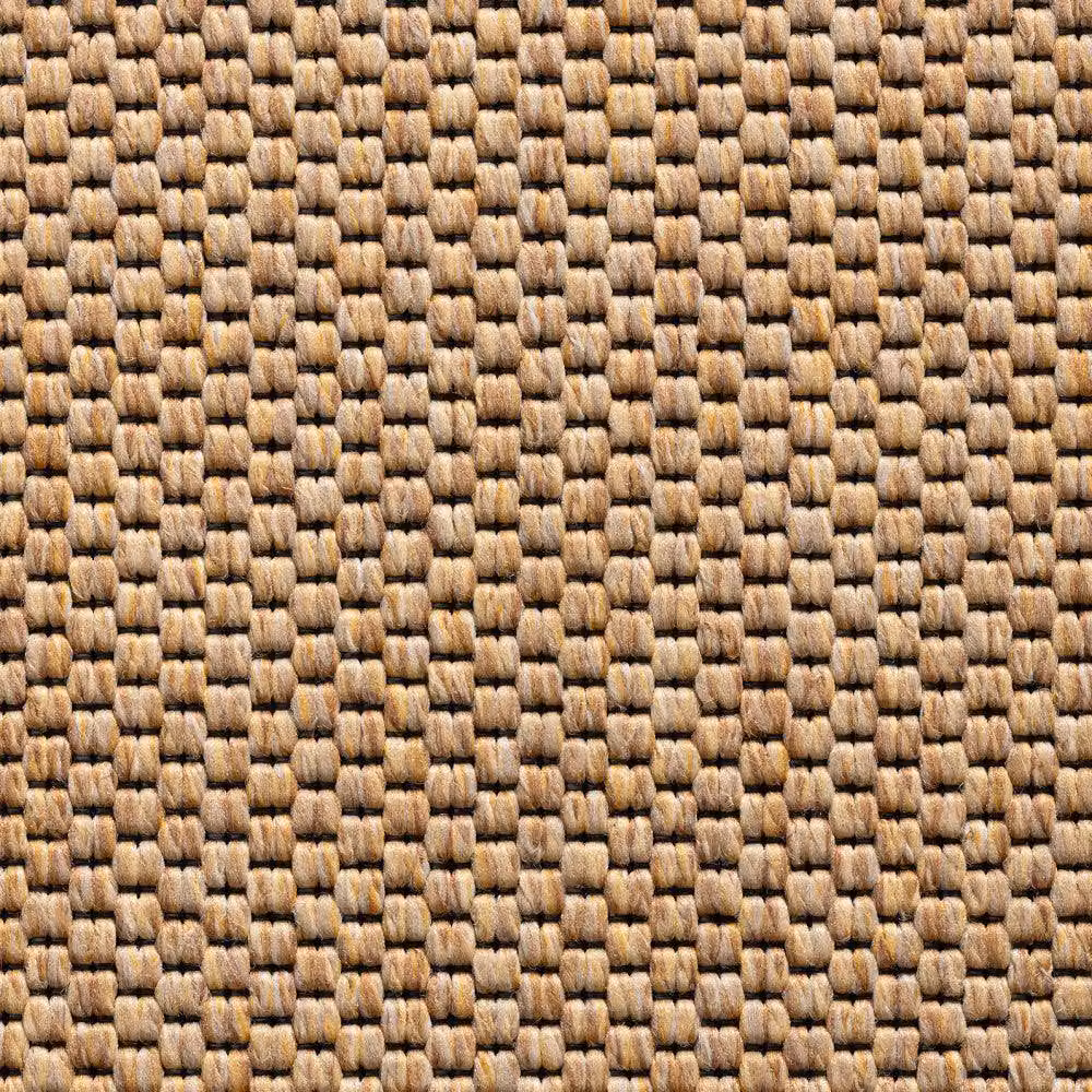RainbowHome Marlowe Stair Runner in Brown and Beige with 100% Cotton Butterscotch Border, W/L: 70 x 600 cm – 3