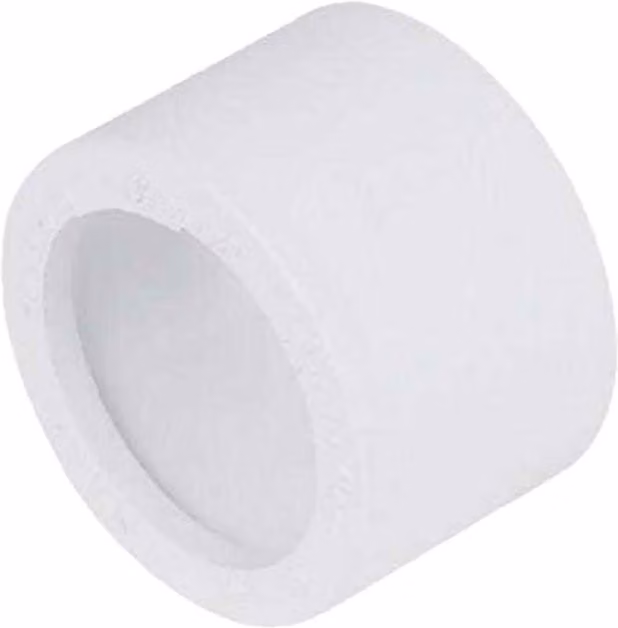 Davant White Plastic Solvent Weld Reducer