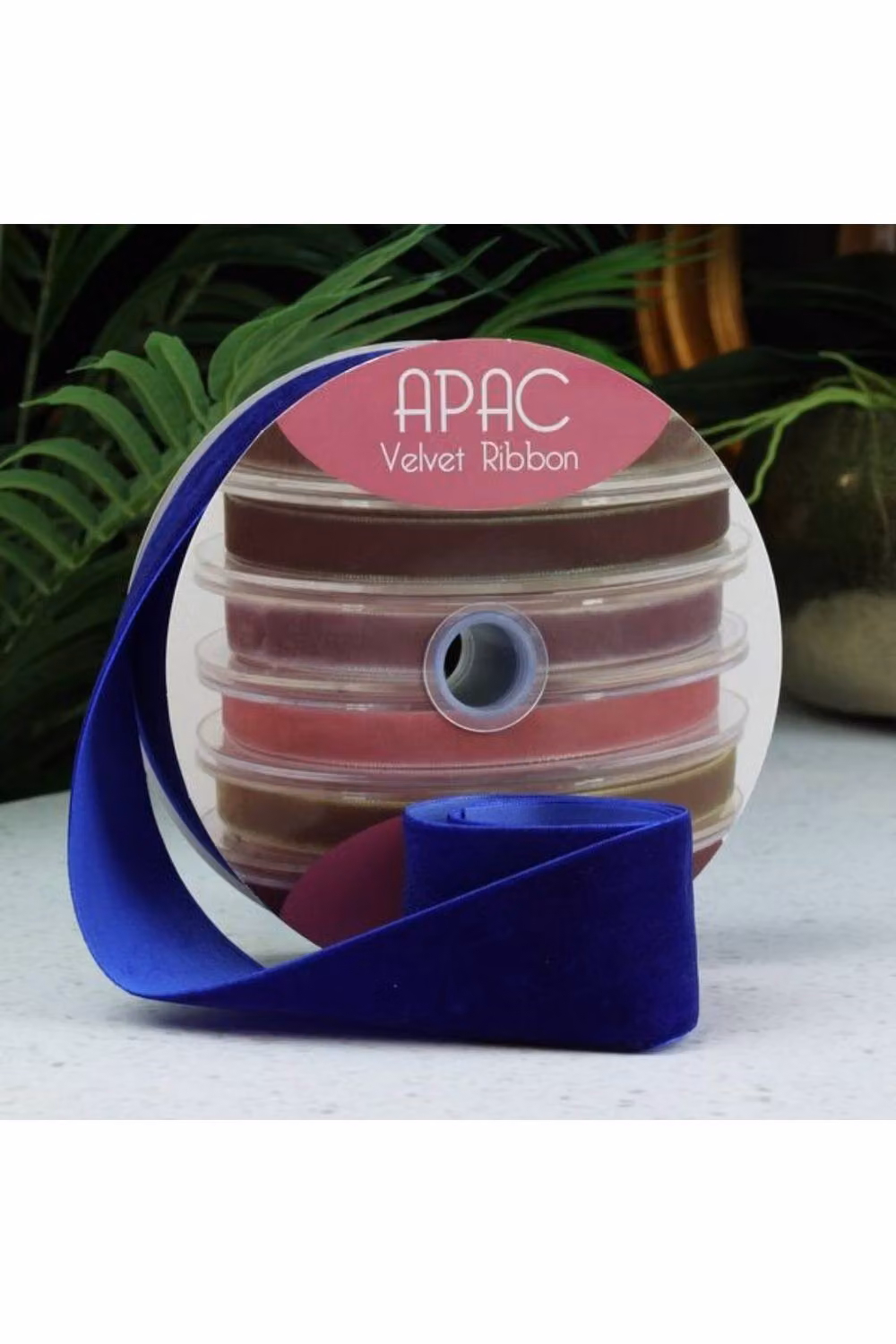 KDMD Royal Blue Velvet Ribbon, Width: 5 cm, Length: 20 m – 2
