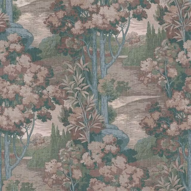 House of Hackney Halcyon Cosmos Multicolour Floral Wallpaper