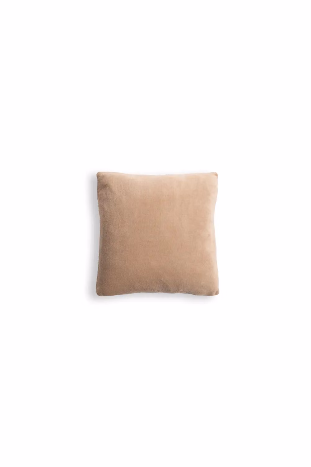 BHS Beige Microfleece Square Cushion, W/D/H: 45 x 45 x 45 cm – 2
