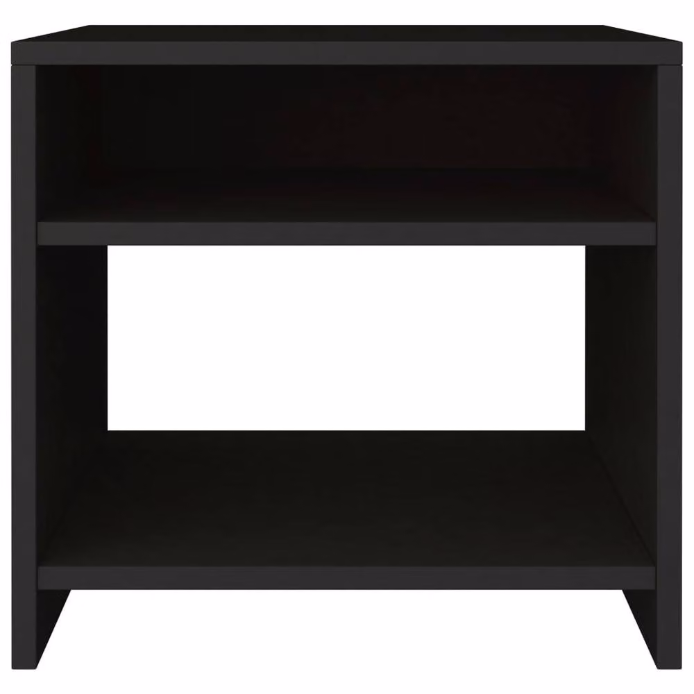 Berkfield Home Elegant Bedside Cabinets, 2 Piece Set in Black, W/D/H: 40 x 30 x 40 cm – 5