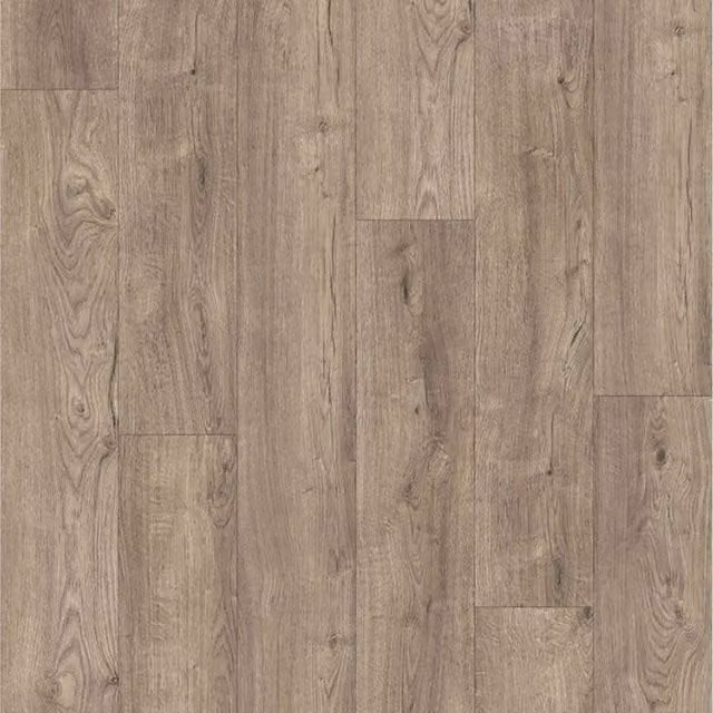 Guardian Click Wood Look Vinyl Flooring Planks in Beige, Pack of 8
