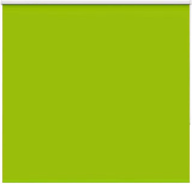 Berkfield Home Green Floral Blackout Roller Blind, Thermal Insulating Polyester, W: 150 cm, H: 130 cm