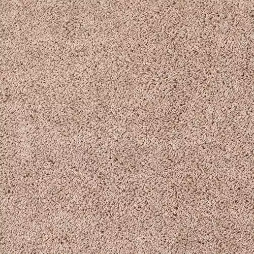 My Mat Pink Non-Slip Washable Rectangular Shaggy Pile Rug, W: 80 cm, L: 120 cm – 2