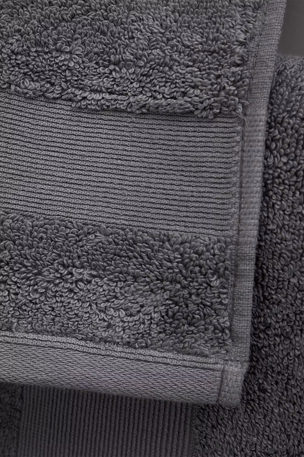 Catherine Lansfield Fluffy Cotton Towels in Grey – 2