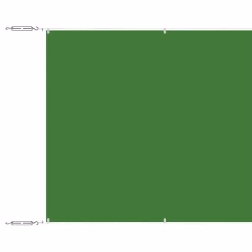 vidaXL Vertical Awning in Green, W/H: 140 x 600 cm