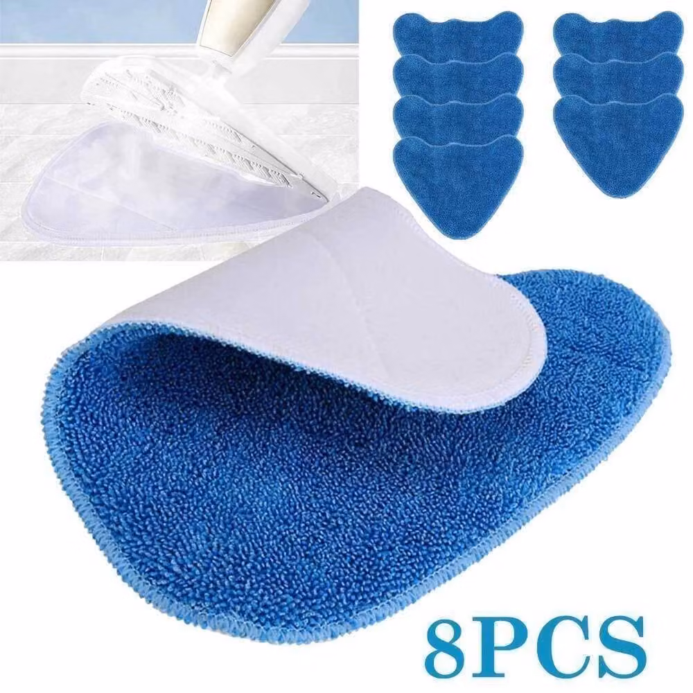 SPETLEK 8 Pack Blue Steam Mop Pads for Vax Steam Cleaner – 4