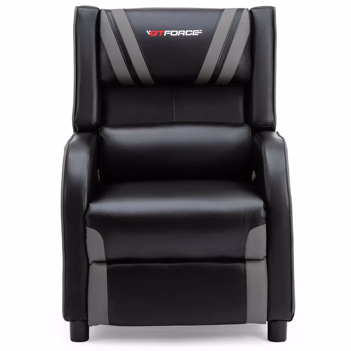 GTForce Ranger S Faux Leather Recliner Gaming Chair in Grey and Black – 3