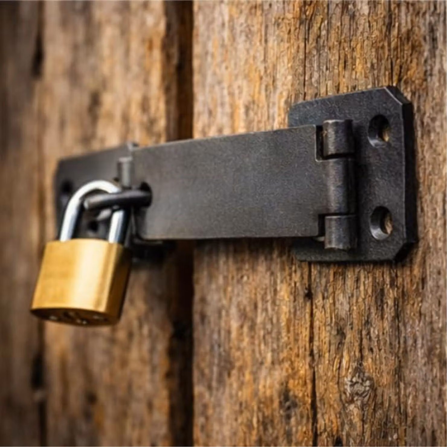 Marco Paul Matt Black Steel Security Hasp and Staple – 2