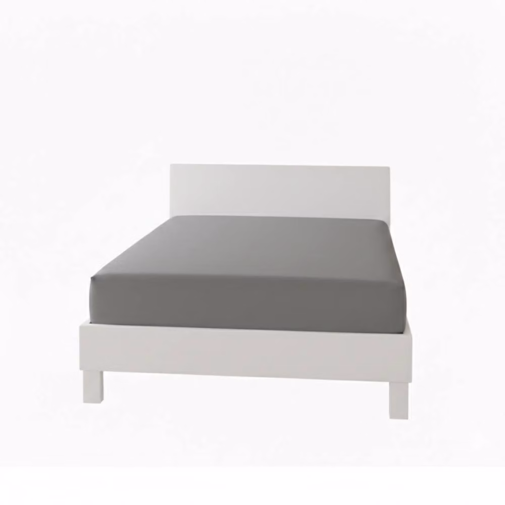 Snug City Grey Polycotton Extra Deep Fitted Sheet, Super King, W/D/H: 200 x 200 x 40 cm – 2