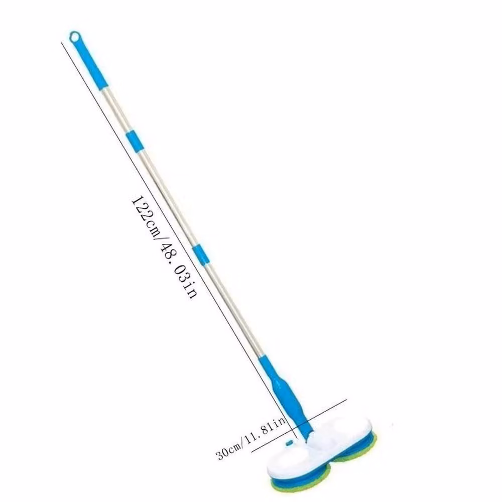 FLAVORA Cordless Electric Mop and Floor Cleaner Scrubber in Blue – 2