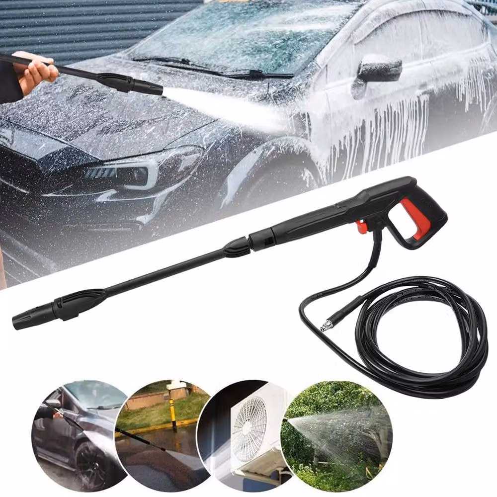 EONLION Lance Variable Nozzle Sprayer Jet with 15m Hose in Black – 2