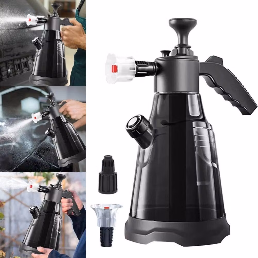 VOGREX Heavy Duty Manual Pump Snow Foam Car Wash Pressure Sprayer, 2.3 l, Black – 3