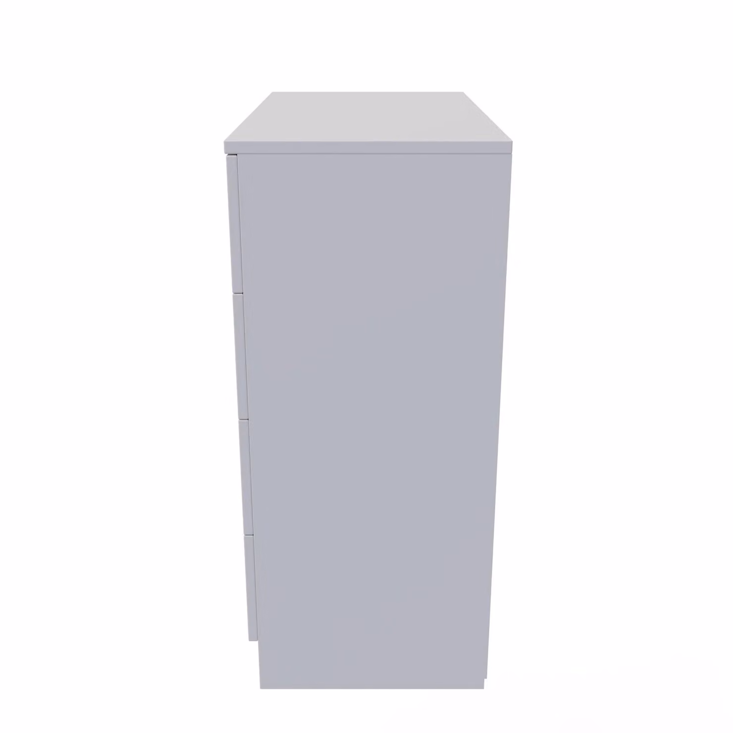 Ready Assembled 2 U Dover 4 Drawer Chest in Mid Grey – 2