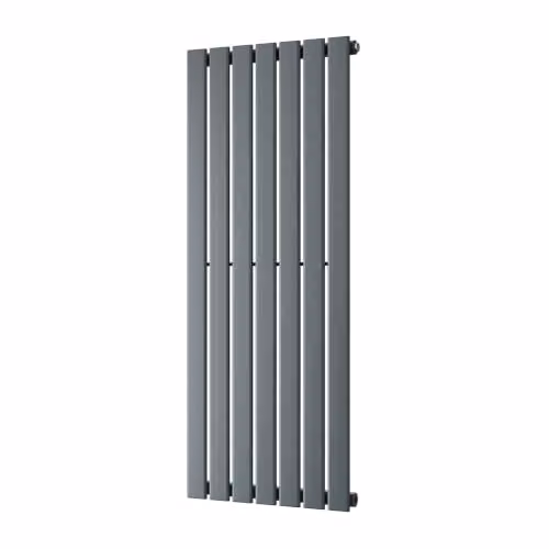 UK Radiators Typhoon Anthracite Vertical Designer Steel Radiator W: 47.6 cm, H: 120 cm – 2