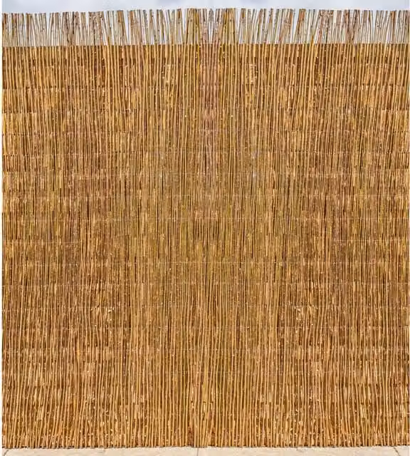 Primrose Woven Willow Garden Privacy Screening Mat, Brown, Height: 150 cm