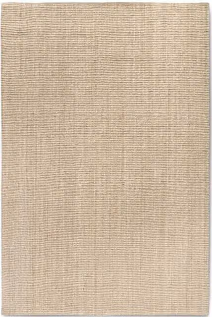 Villeroy & Boch 1791 Rosalie Jute Plain Runner Rug, Beige, W: 80 cm, L: 300 cm