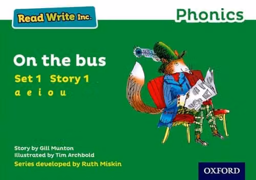 Oxford University Press Read Write Inc. Phonics On The Bus Green Set 1 Storybook 1 – 1
