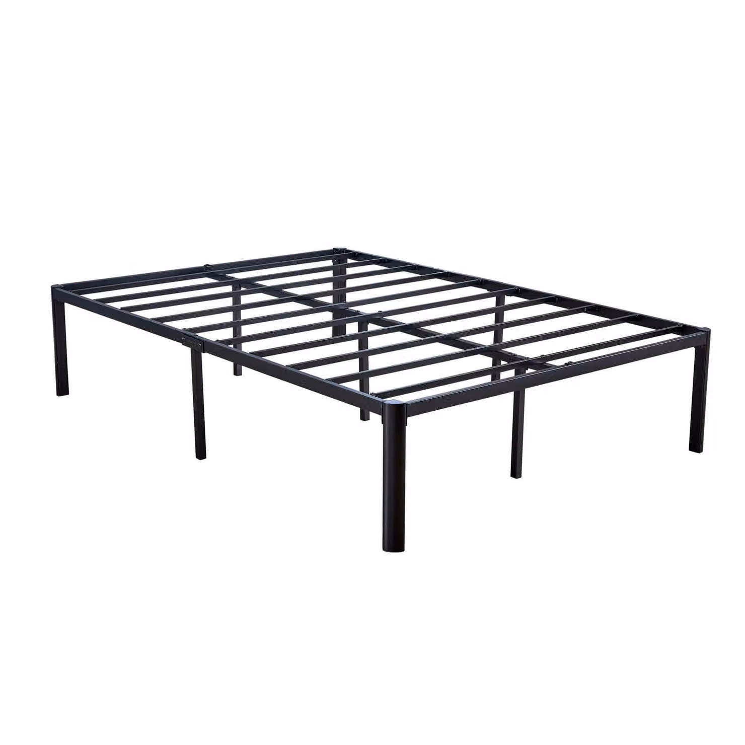 Home Source Modern Metal Bed Frame in Black, W/D/H: 140 x 200 cm – 4