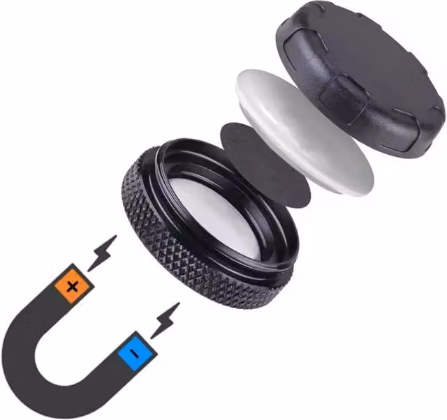 ReFind Apple AirTag Holder, Black